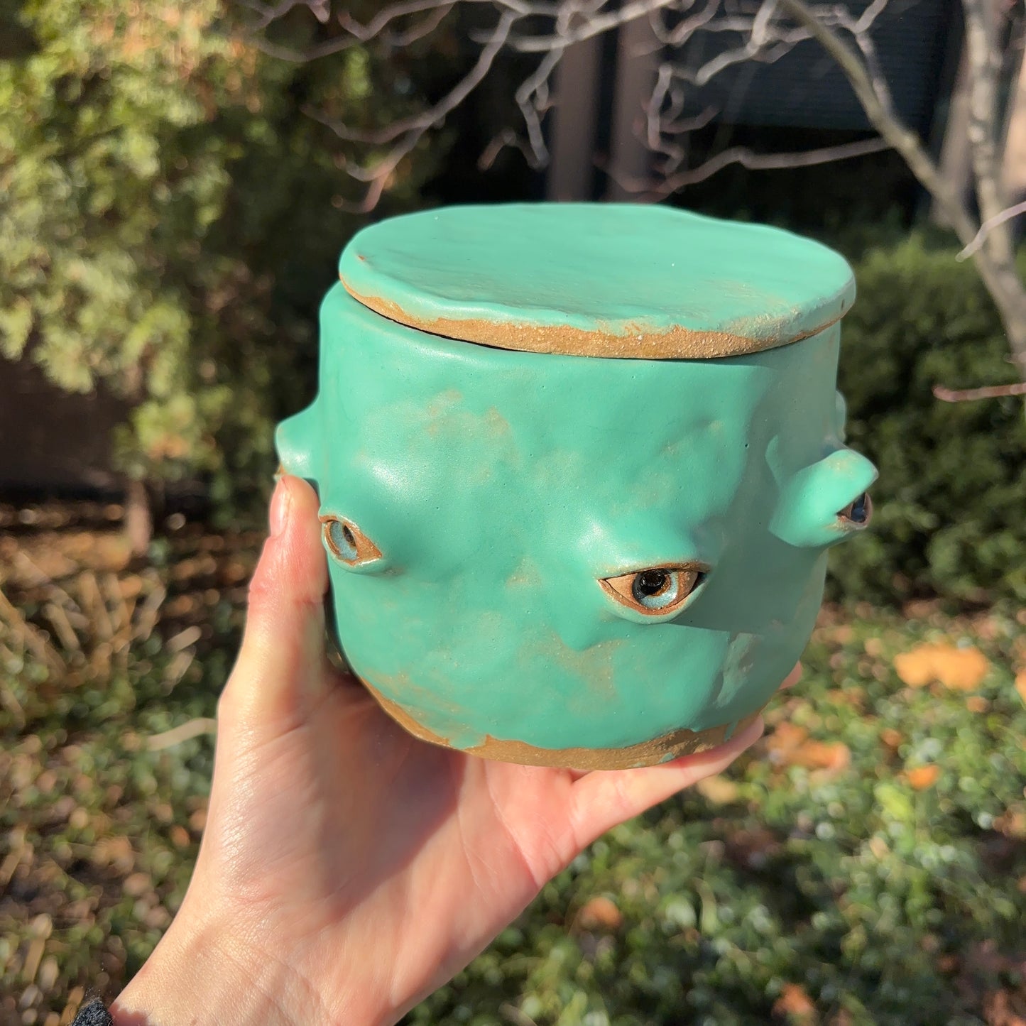 Aventurine Eyeball Jar