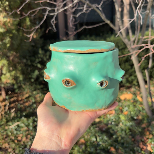 Aventurine Eyeball Jar