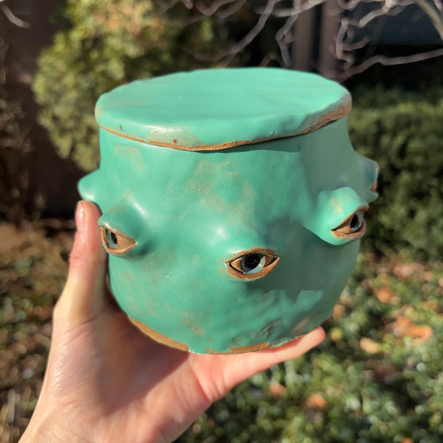 Aventurine Eyeball Jar