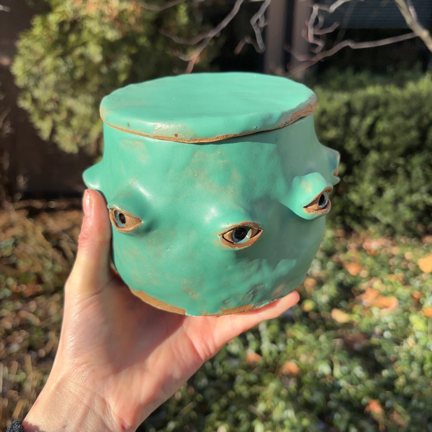 Aventurine Eyeball Jar