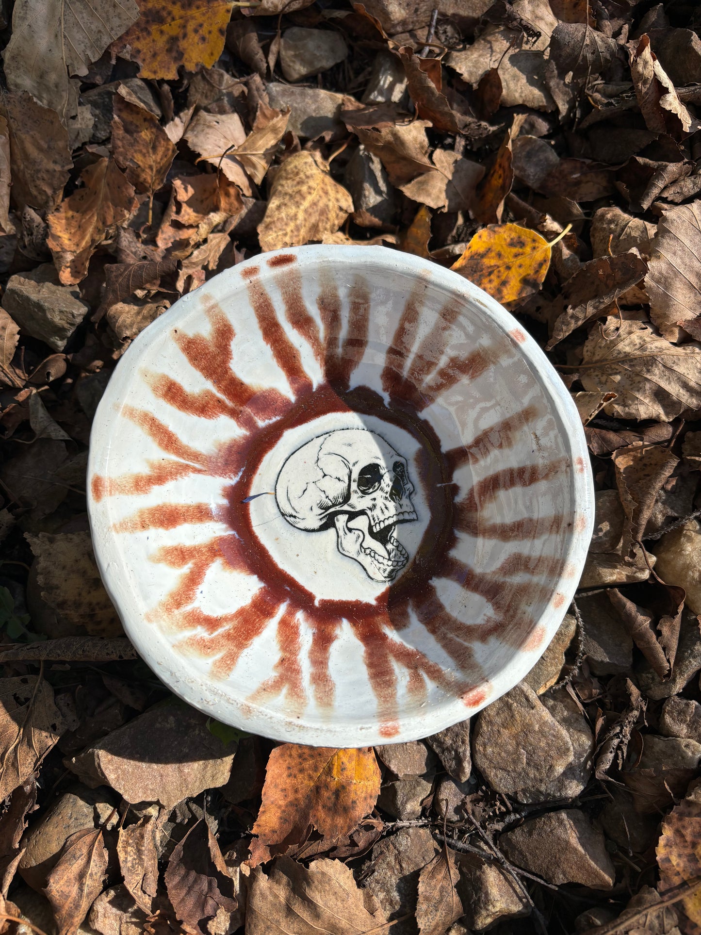 kerosene- decorative trinket bowl